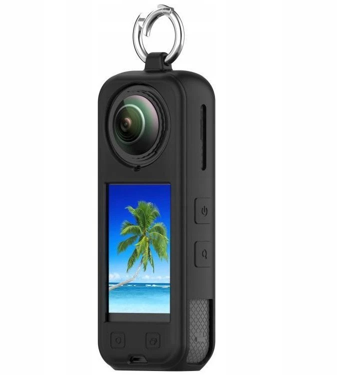 Puluz Dėklas Futeralas Dėklas Case Apvalkalas Silikoninis Insta360 X5 / Insta 360 X 5 / Sya002918301b / Juodas