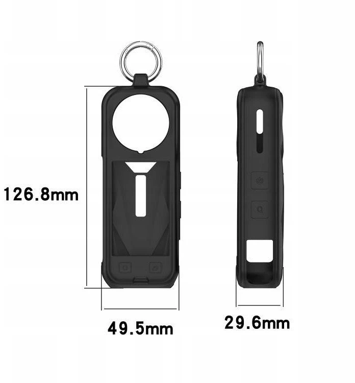 Puluz dėklas dėklas futeralas dėklas Insta360 X5 / Insta 360 X 5 / Sya002918301a / Baltas