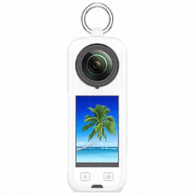 Puluz dėklas dėklas futeralas dėklas Insta360 X5 / Insta 360 X 5 / Sya002918301a / Baltas