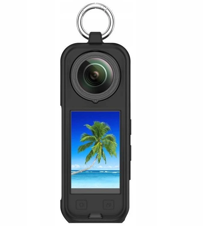 Puluz Dėklas Futeralas Dėklas Case Apvalkalas Silikoninis Insta360 X5 / Insta 360 X 5 / Sya002918301b / Juodas