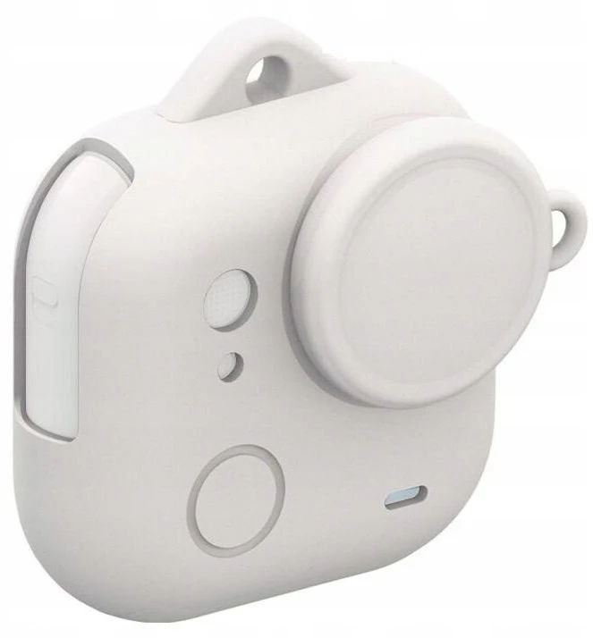 Puluz Silikoninis dėklas „Case“ apsauginis dangtelis skirtas Insta360 Go Ultra + dangtelis ir dirželis / Pu786w / Balta