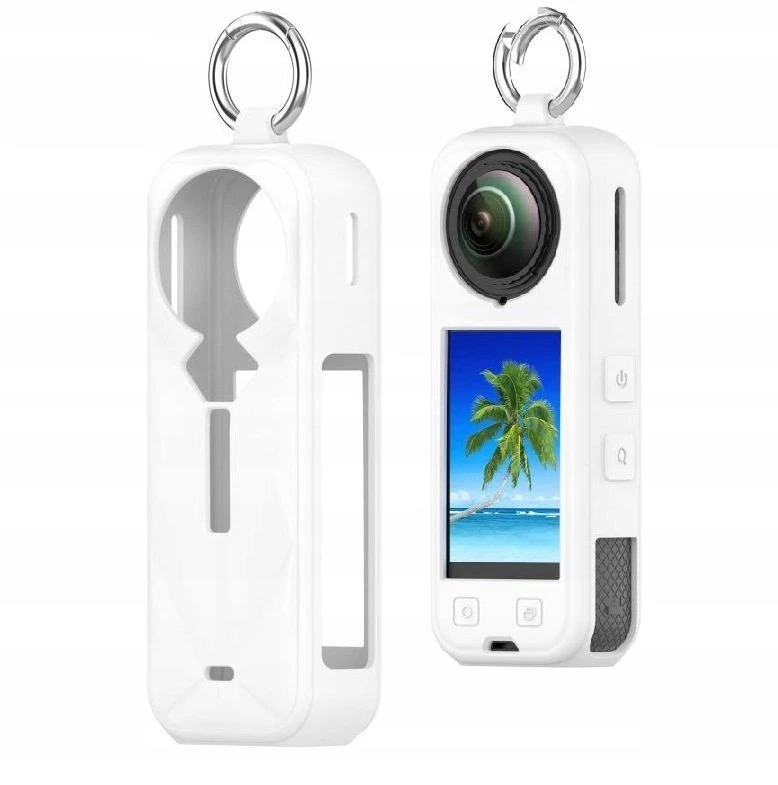 Puluz dėklas dėklas futeralas dėklas Insta360 X5 / Insta 360 X 5 / Sya002918301a / Baltas