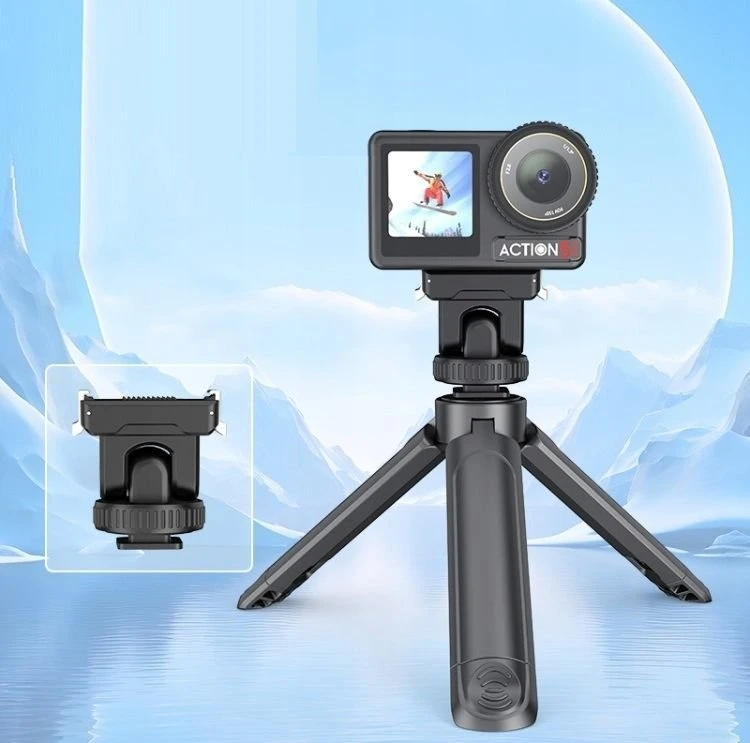 Puluz Greito sujungimo tvirtinimo adapteris su 1/4'' sriegiu ISO tvirtinimo kojelė DJI Osmo Action 3 / 4 / 5 Pro / PU727B