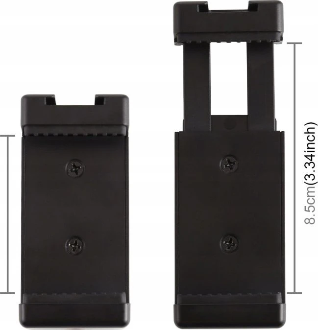 Puluz trikojo adapterio telefono/išmaniojo telefono laikiklis 1/4" trikojui + Iso pėdai / Pu448b