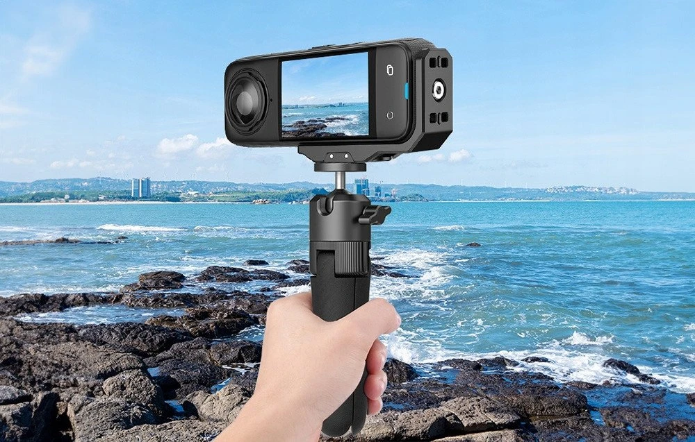 Puluz Adapteris Laikiklis Mocowanie Poziom Pion Na 1/4"" + System Gopro Do Insta360 X4 / Insta360 X5 / Pu982b