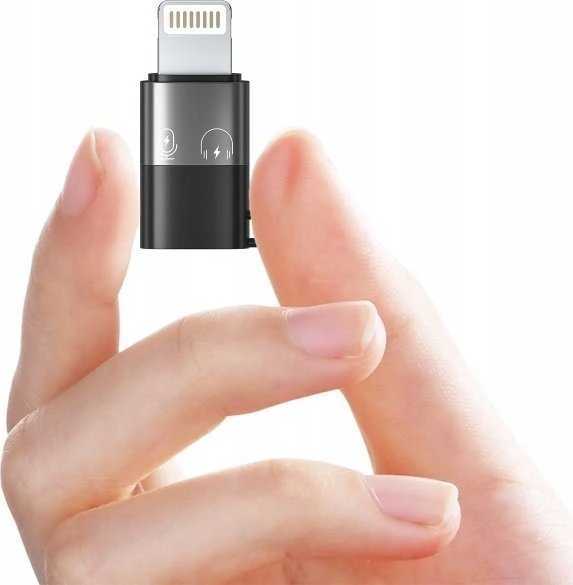 Adapteris USB Puluz PU649B USB-C - Lightning Juodas (SB8500)