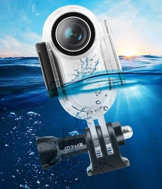 Puluz povandeninis korpusas, atsparus vandeniui, skirtas Insta360 Go 2 Go2 / Pu556t