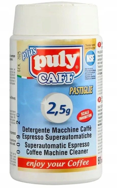 Puly Caff valymo tabletės kavos aparatams