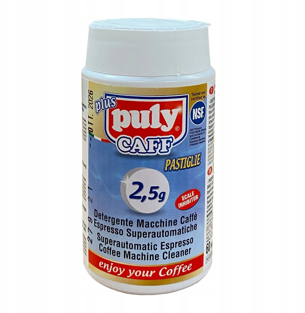 Puly Caff 2,5g valymo tabletės indelyje