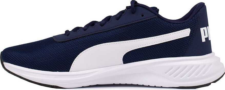 Buty vyrams bėgiojimui Puma Night Runner V2 granatowo-balta 379257 03 44,5