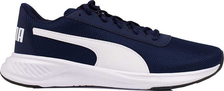 Buty vyrams bėgiojimui Puma Night Runner V2 granatowo-balta 379257 03 44,5