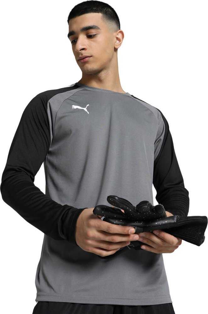 Bluza bramkarska vyriška Puma teamPACER GK LS pilka 704933 43 (M)