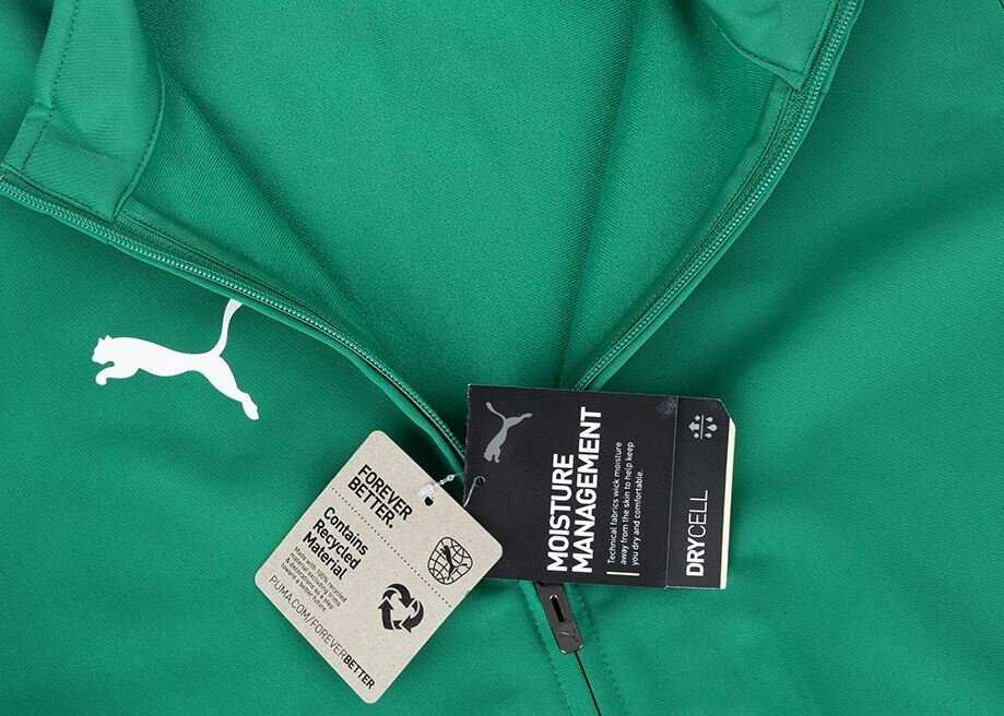 Dres męski Puma Team Rise zielono-juoda 658653 05 2XL