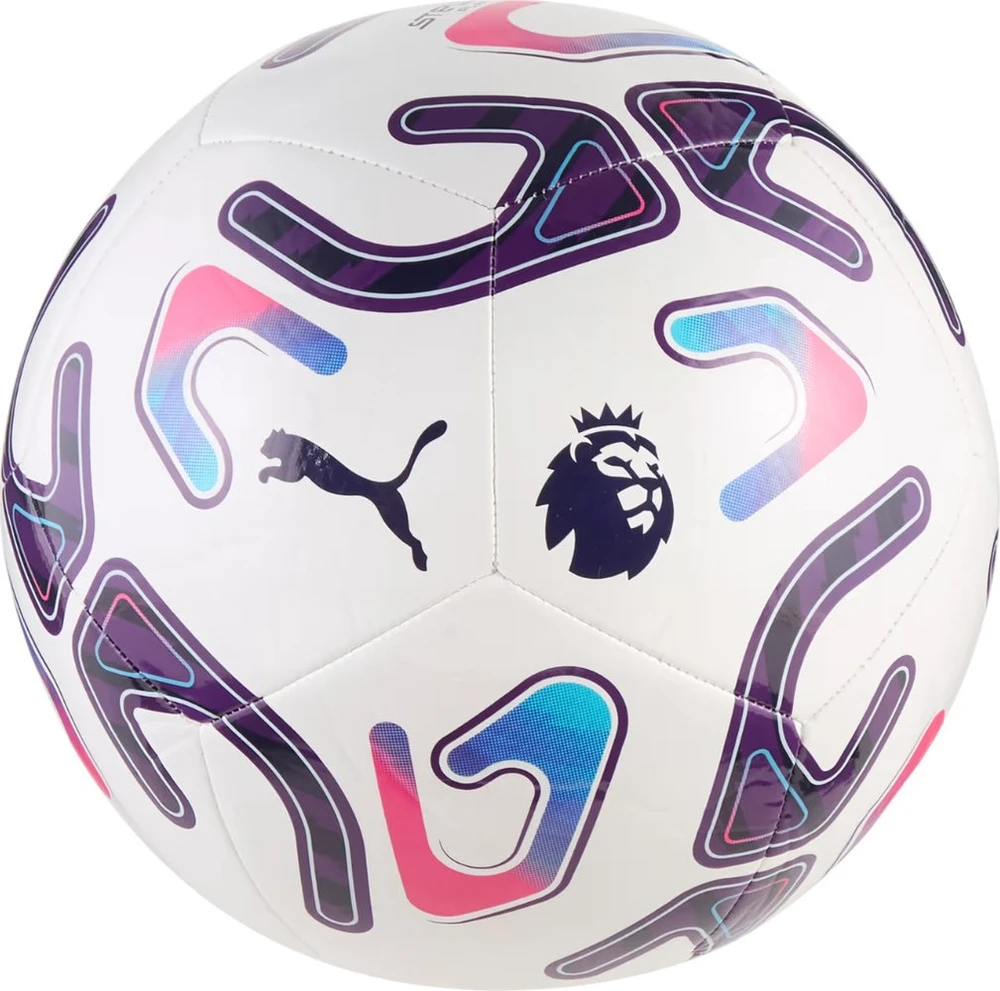 Puma Futbolo kamuolys Stellar Play Premier League Reactivity balta ir-violetinė-rožinė 85119 01 4
