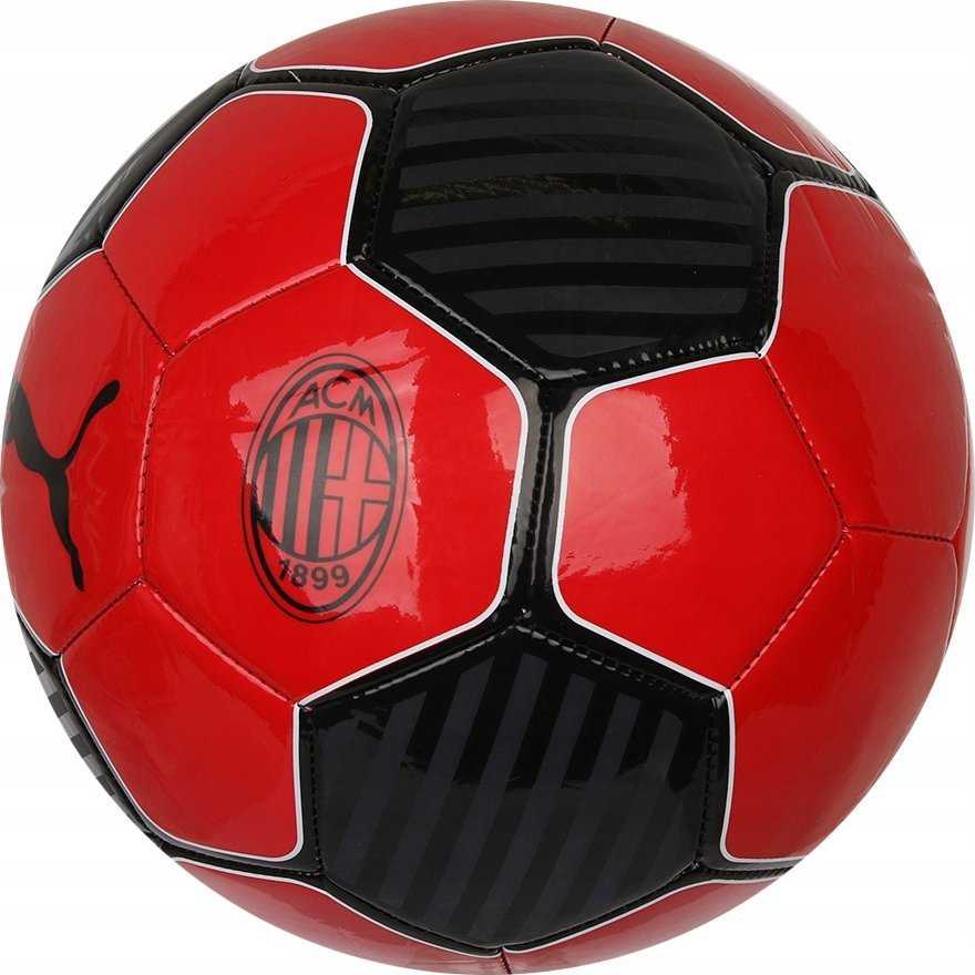 Puma Futbolo Kamuolys Acm Ess Ball For Raudona Juodas 084445 01