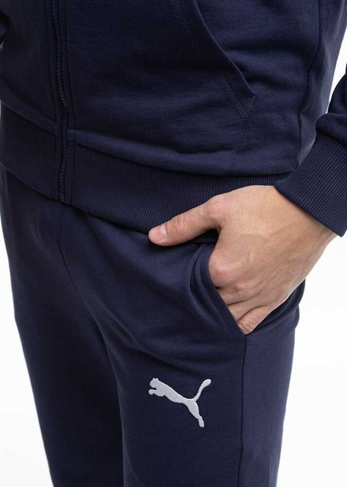 Kelnės vyrams Puma Team Goal Casuals tamsiai mėlyna 658598 06 (S)