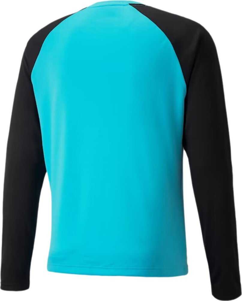 Bluza bramkarska vyriška Puma teamPACER GK LS mėlyna-juoda 704933 40 (L)
