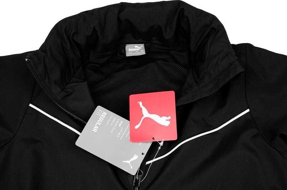 Puma teamRISE vaikiška striukė bet kokiam orui juoda 657402 03