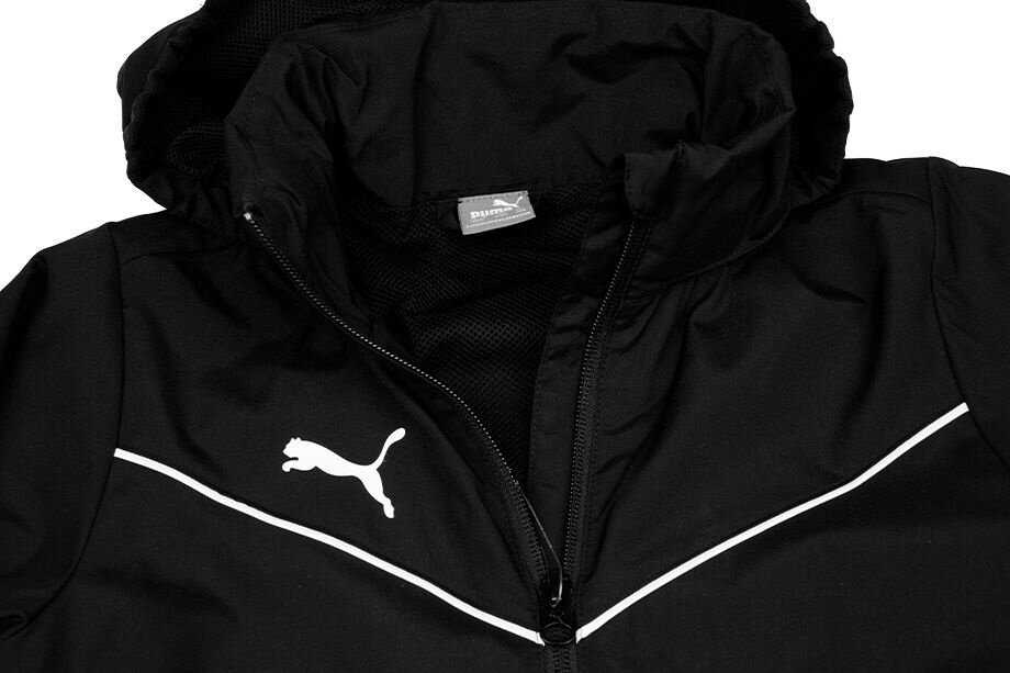 Puma teamRISE vaikiška striukė bet kokiam orui juoda 657402 03