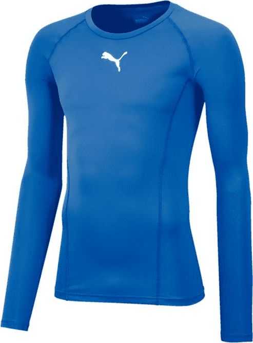 Vyriški marškinėliai Puma Liga Baselayer Tee LS mėlyna 655920 02 (L)