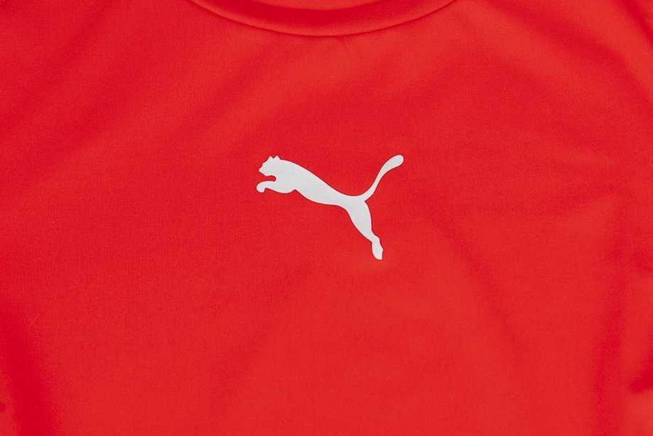 Vyriški marškinėliai Puma LIGA Baselayer SS raudona 655918 01 (M)