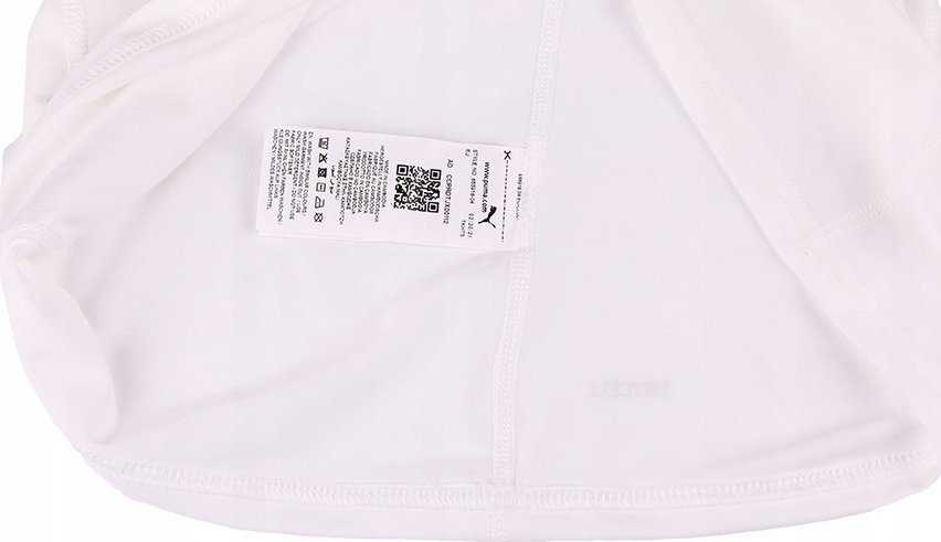 Vyriški marškinėliai Puma LIGA Baselayer Tee SS balta 655918 04 (2XL)