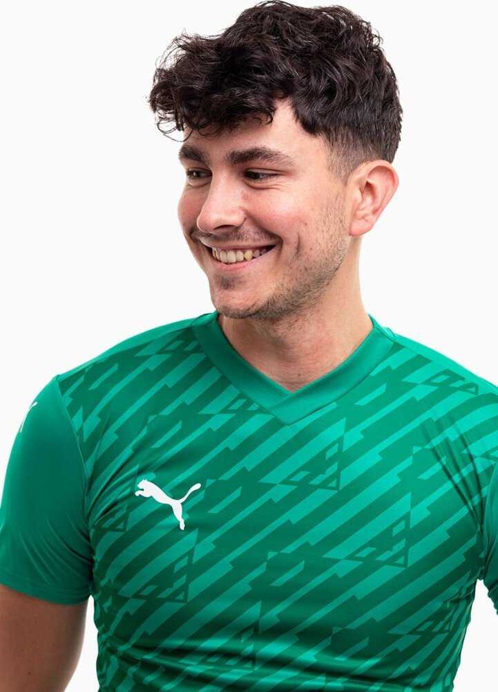 Vyriški marškinėliai Puma teamULTIMATE žalia 705371 05 (M)