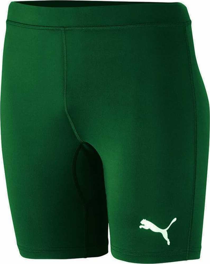 Šortai vyrams Puma Liga Baselayer Short Tight žalia 655924 05 (XL)