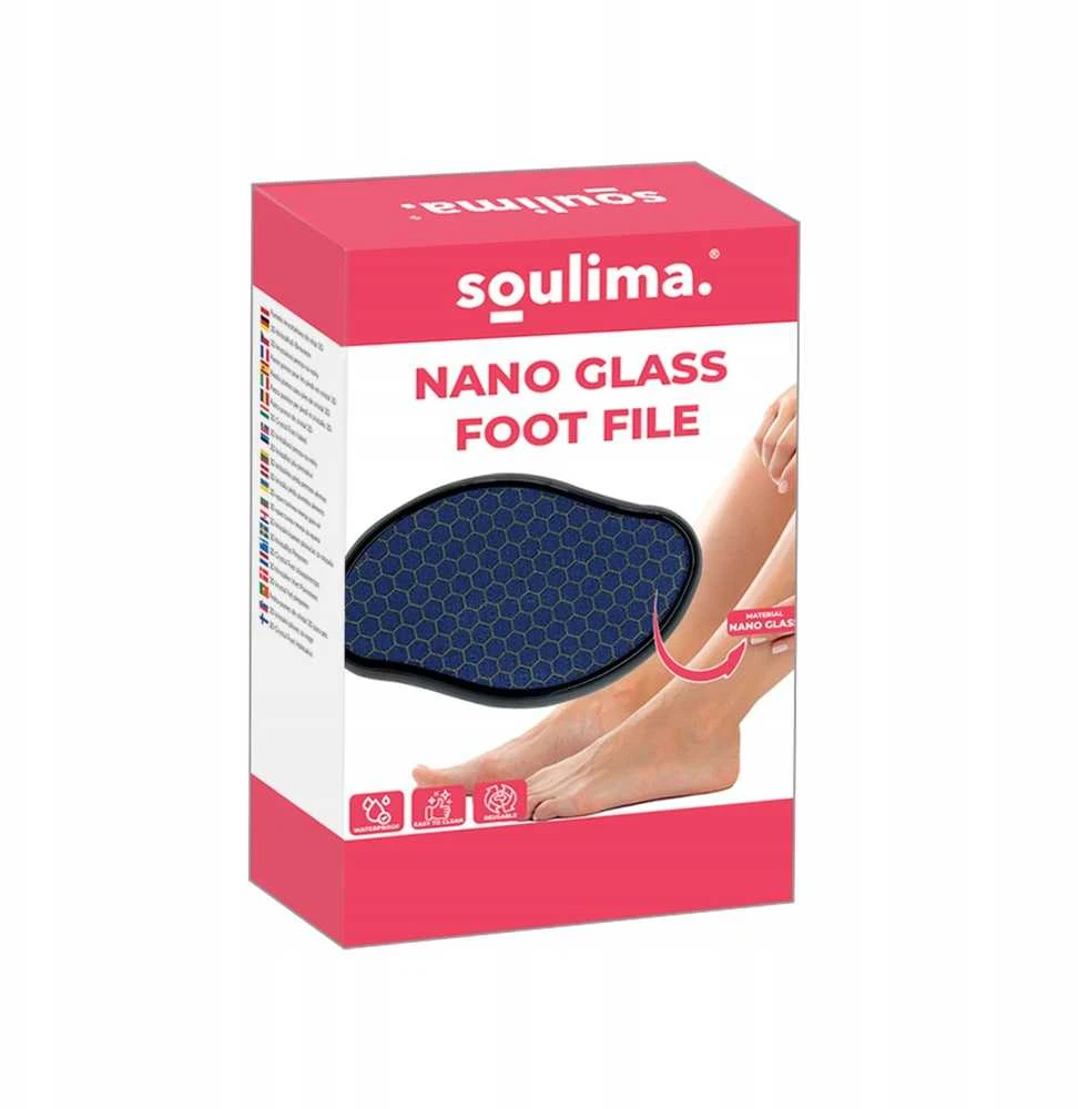 Krištolinė pemza – pėdų tarka 3D Soulima 25745