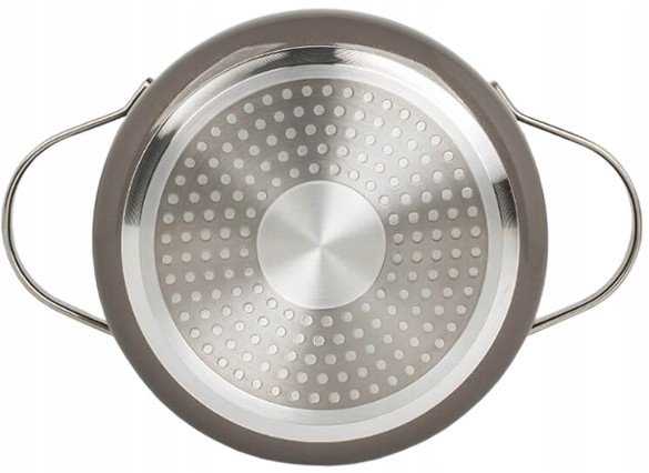 Puodas su dangčiu MAESTRO MR-4009 (MR-4009-20) 20 cm 2.3 l Pilkas