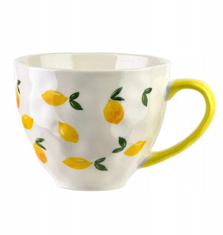 Affek Design LIMONE Puodelis 400 ml 11x15x9 cm citrinos spalvos