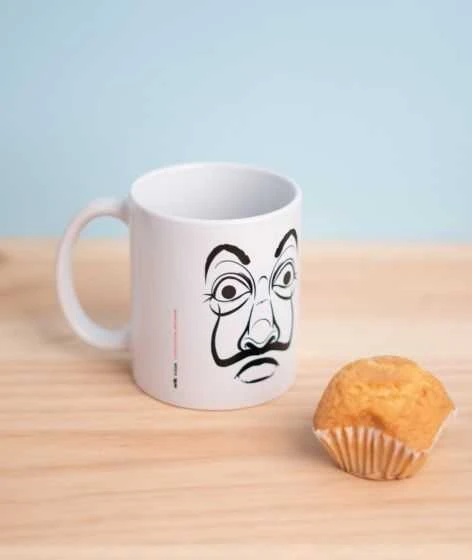 Other Brand La Casa De Papel - Ceramic mug in gift box 330 ml (La Casa De Papel Mask)