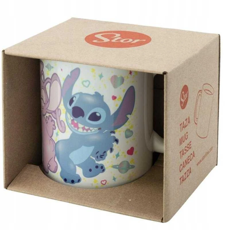 Disney Stitch - keraminis puodelis iš Stitch & Angel kolekcijos, 325 ml