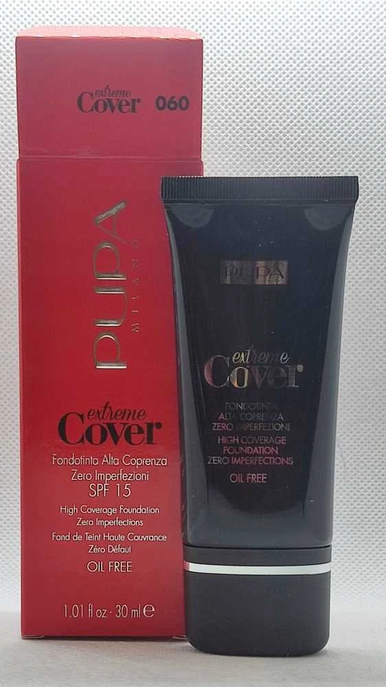 Pupa Extreme Cover High Cover skystas makiažo pagrindas 060 SPF 15, 30 ml