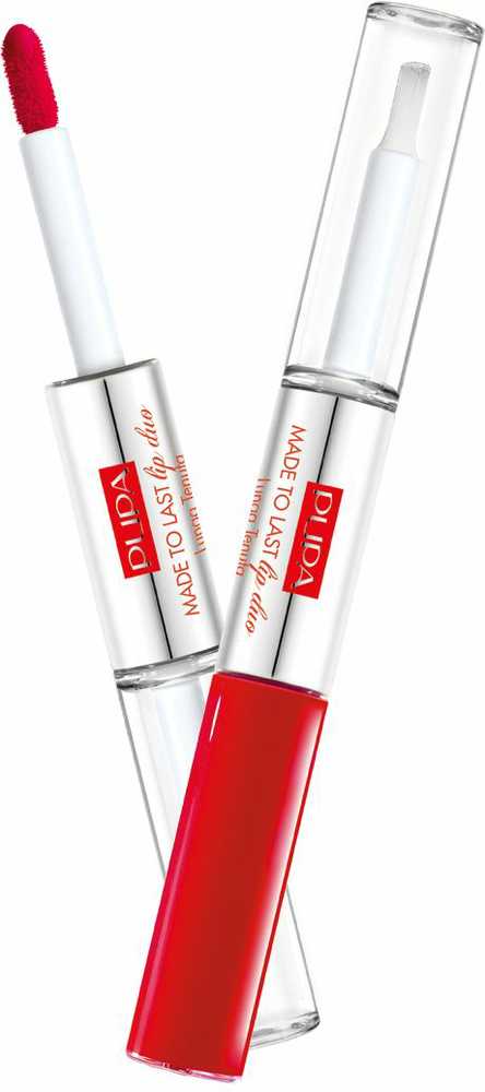 PUPA Milano Made To Last Lip Duo Lūpų dažai, 4 ml, spalva - 006 Fire Red