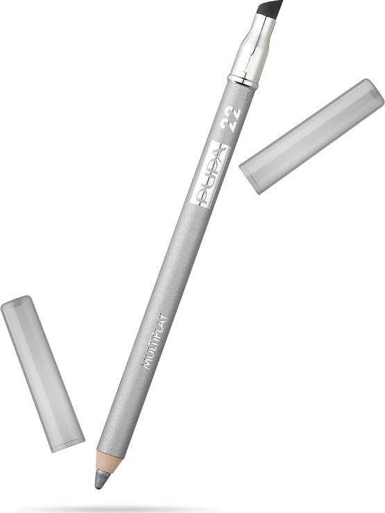 Pupa Multiplay Double-Ended Eyeshadow & Kajal Akių apvadas 2-In-1 22 Pure Sidabrinis 1.2 g