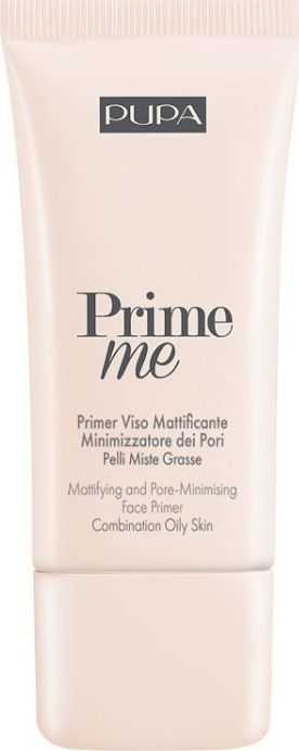 „Pupa Milano Pupa Prime Me“ matinį atkuriamąjį ir poras mažinantį veido makiažo pagrindą, 30 ml
