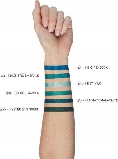 Pupa Vamp! Paraben-Free Atsparus vandeniui Kohl Kajal Akių apvadas 305 King Peacock 0.35 g