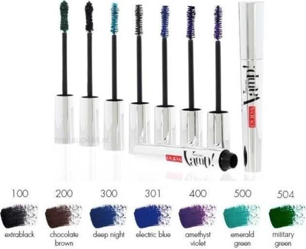 Pupa Milano Pupa Vamp! Blakstienų tušas #504 Military Žalias, 9 ml