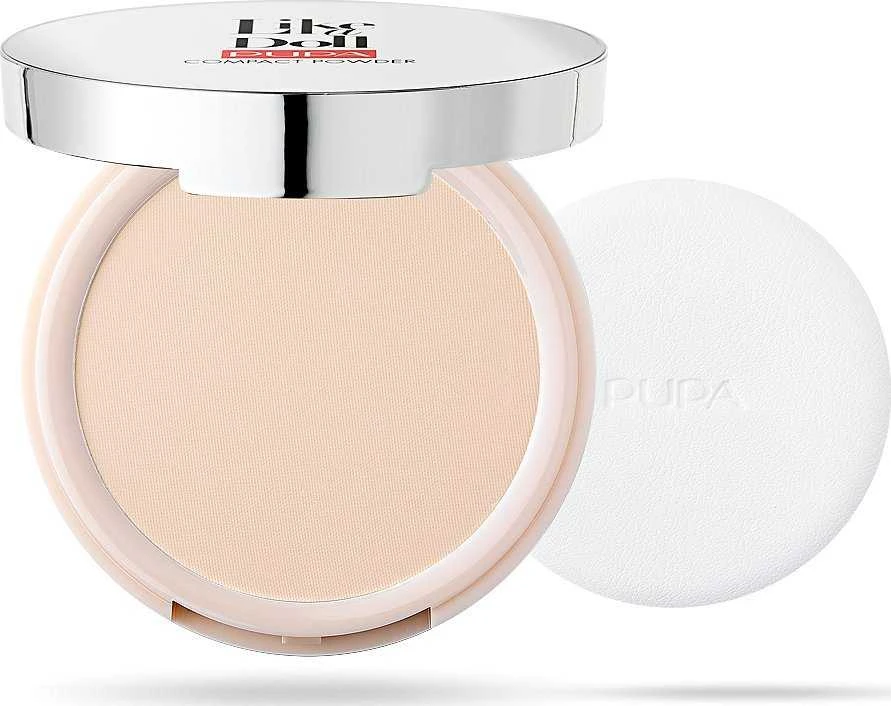 Pupa Milano Pupa Like A Doll Nude Skin kompaktinė pudra SPF15, 10 g