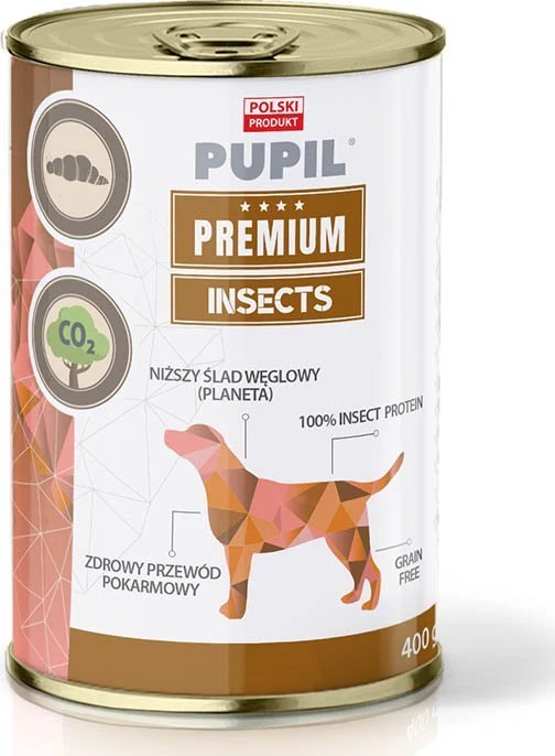 PUPIL Premium Insect – drėgnas ėdalas šunims – 400g