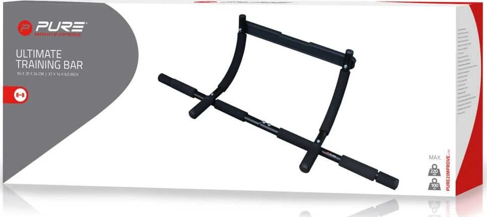 Pure2Improve | Multi-Function Gym Bar | Juodas