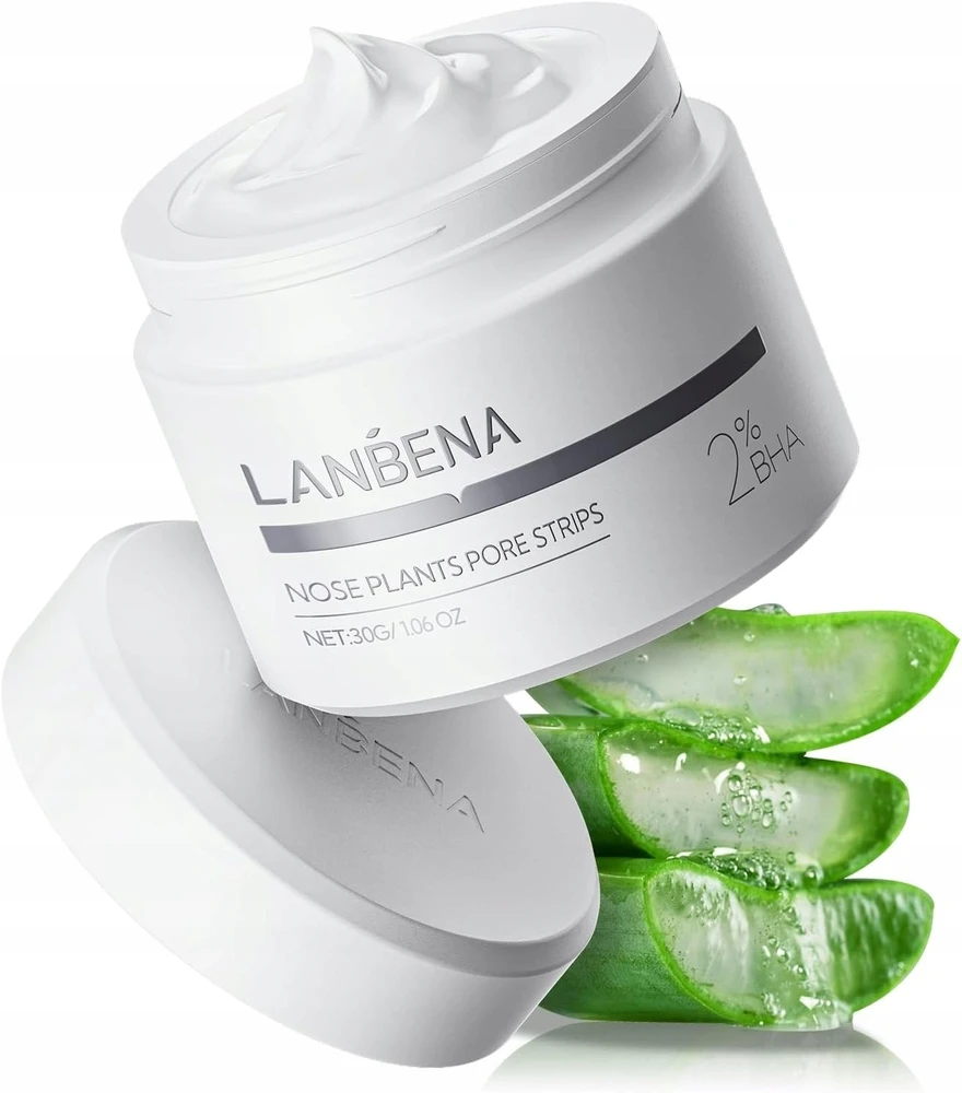 Purenskin LANBENA_Nose Plants 2.0 nosies valymo juostelės su 2% BHA, 30 g