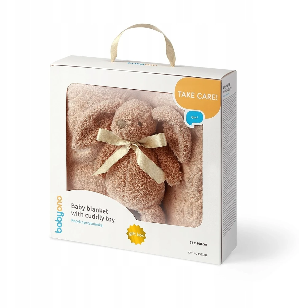 PurePower BABY ONO 1567/02 Minkštas kilimėlis su minkštu žaisliuku Smėlio spalvos