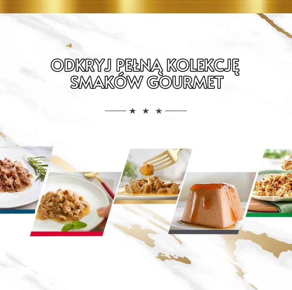Purina Nestle Drėgnas Kašių Maistas - PURINA Gourmet Perle Mini Filė Padaže, 60x85g