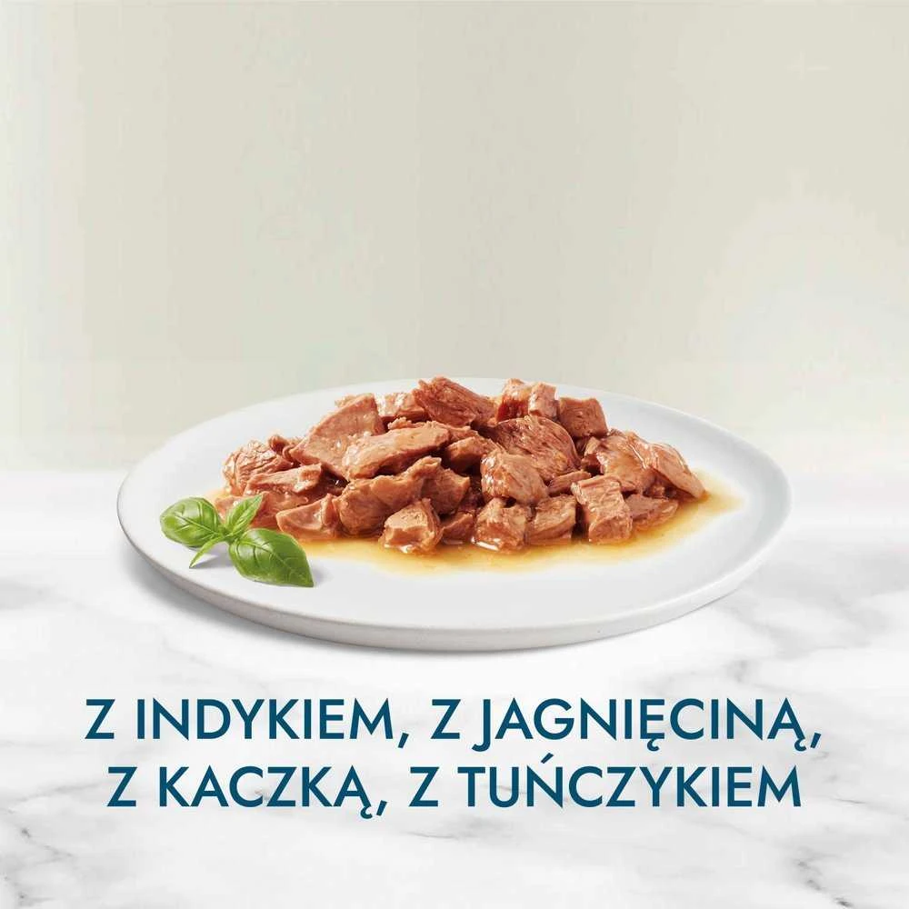 Purina Nestle Drėgnas Kašių Maistas - PURINA Gourmet Perle Mini Filė Padaže, 60x85g