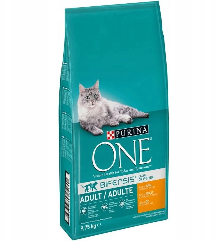 Purina Nestle Kačių Maistas - PURINA One Suaugusiųjų Vištienos Sausas Kačių Maistas 9.75kg