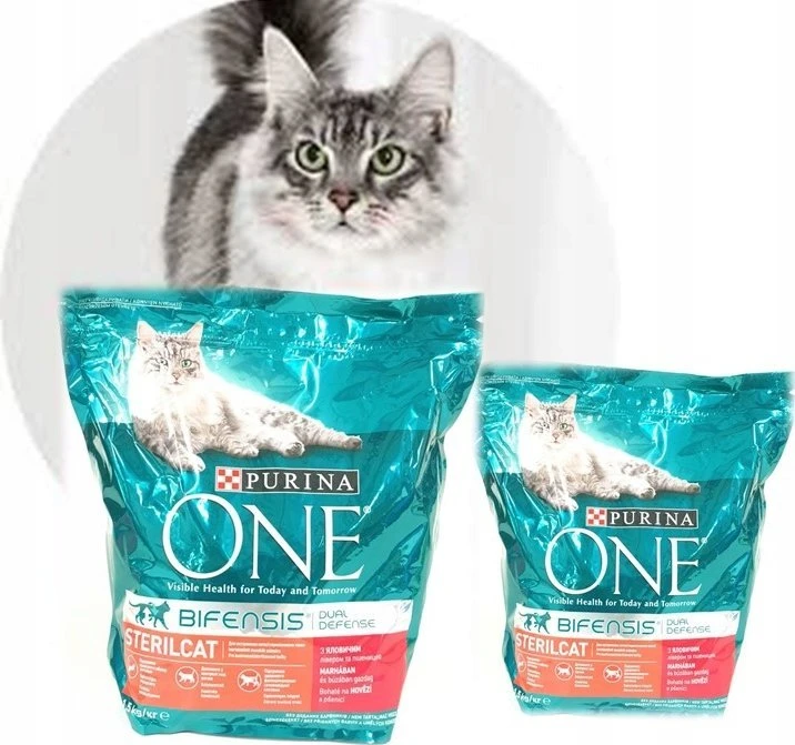Purina Nestle Sausas kačių maistas - Purina One Sterilcat Jautiena 9,75 kg