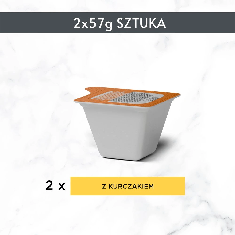 Purina Nestle Kačių Maistas - PURINA Gourmet Revelations Gabaliukai želė su Vištiena 2x57g