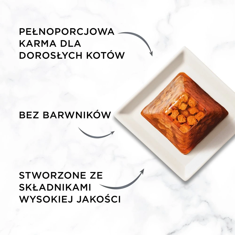 Purina Nestle Kačių Maistas - PURINA Gourmet Revelations Lašišos Gabaliukai Želyje 2x57g
